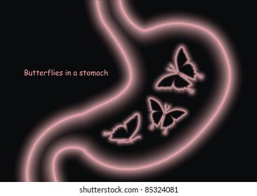 Butterfly in my stomach