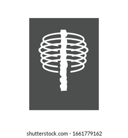 xray simple illustration vector clip art