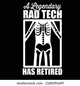 x-ray typography and t shirt design