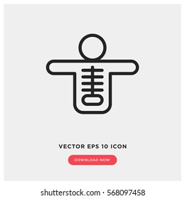 Xray vector icon