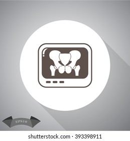 X-rays of the pelvis icon