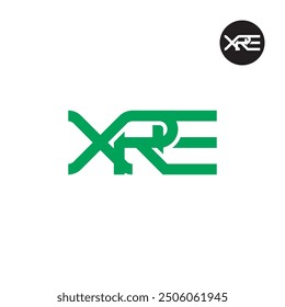 XRE Logo Letter Monogram Design
