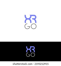 xrgo logo concept for commercial use