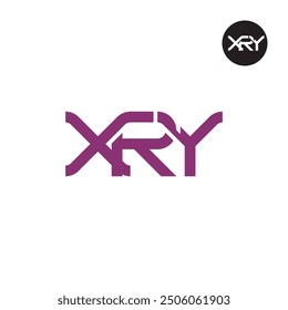 XRY Logo Letter Monogram Design