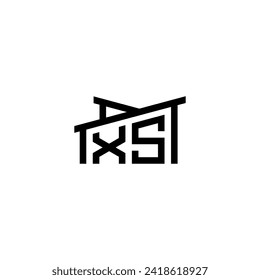 XS Initial Letter in Real Estate Logo concept.eps XS Initial Letter in Real Estate Logo concept