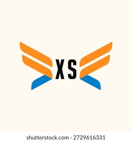 XS Initials Logo Business Template Vector icon