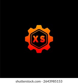 Iniciais XS Tech Logo Vetor Art Ícones e Gráficos
