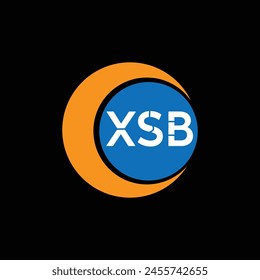 XSB Letter Initial Logo Design Template Vector Illustration