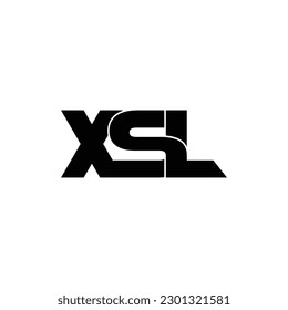 Vector de diseño de logotipo XSL