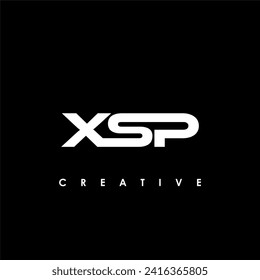 Vektorgrafik des ersten XSP-Letter-Designs