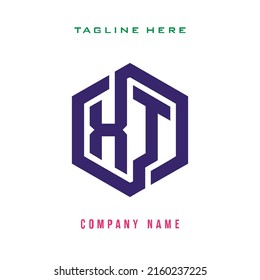 XT lettering logo is simple, easy to understand and authoritative