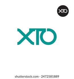XTO Logo Letter Monogram Design
