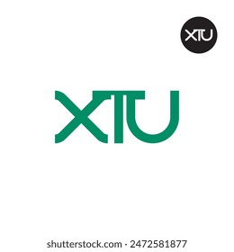 XTU Logo Letra Monograma Diseño