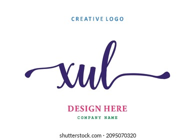 XUL  lettering logo is simple, easy to understand and authoritative
