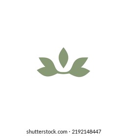 XV initials flower logo icon technology illustration