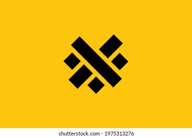 XV letter logo design on luxury background. VX monogram initials, letter logo concept. XV icon design. VX elegant and Professional black color letter icon design on background.