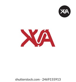 XVA Logo Letter Monogram Design Unique