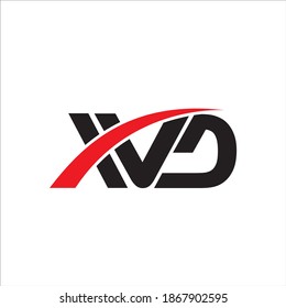 XVD LETTER VECTOR LOGO DESIGN