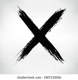X.Vector cross sign.