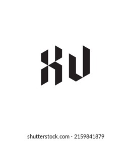 XW initial logo letters in high quality professional design that will print well across any print media