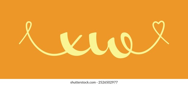 XW initial wedding monogram calligraphy vector illustration. Hand drawn lettering x and w love logo design for valentines day poster, greeting card, photo album, banner print or tattoo.