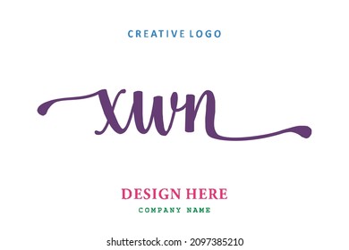 XWN  lettering logo is simple, easy to understand and authoritative