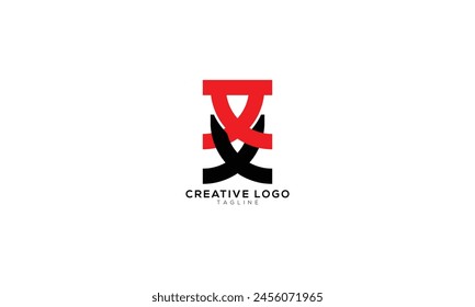 XX Abstract initial monogram letter alphabet logo design