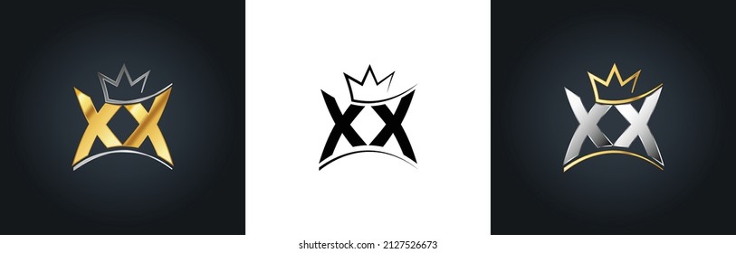 XX Creative Innovative Initial Letter Logo Design Minimal Icon