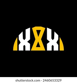 XX letter logo. XX logo. Initials XX typography for business, technology, and real estate brands.