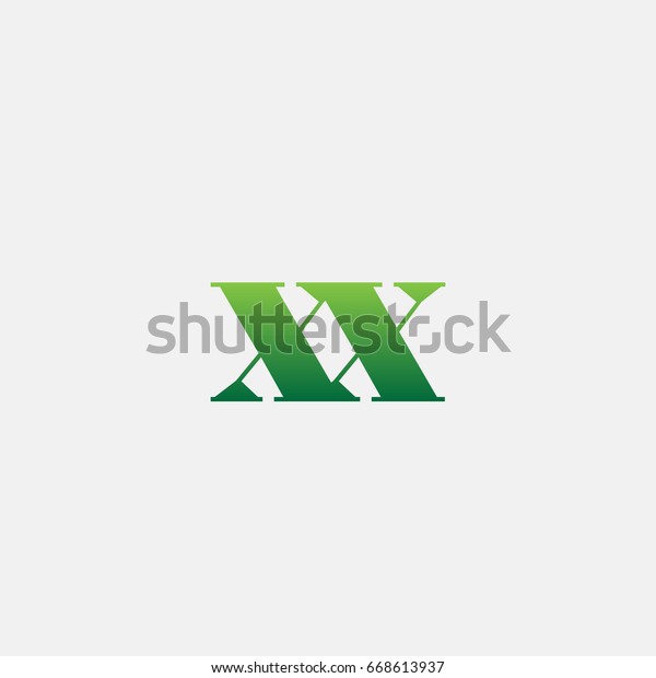 Xx Logo Stock Vector (Royalty Free) 668613937 | Shutterstock