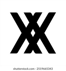 XX monogram logo,you can use this logo for anything you wat,like a your bussiness logo or your team logo and anything you want