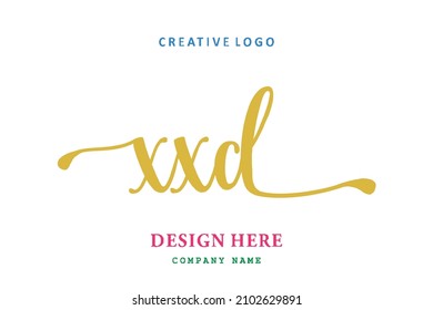 El logotipo de la inscripción XXD es sencillo, fácil de entender y autorizado
