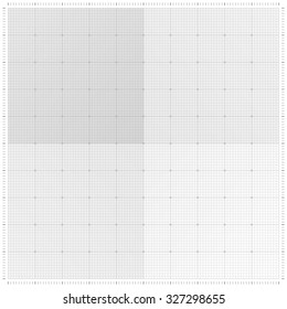 XXL millimeter paper, graph paper or plotting paper.