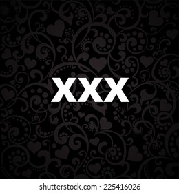 xxx background. vector illustration 