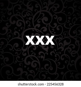 xxx background. vector illustration 