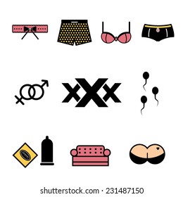 xxx icon.