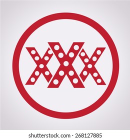 XXX  icon