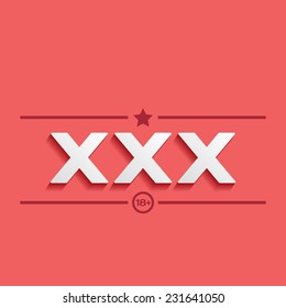 xxx on red