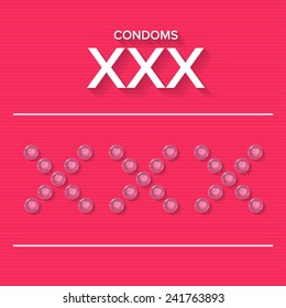 XXX text  by condoms
