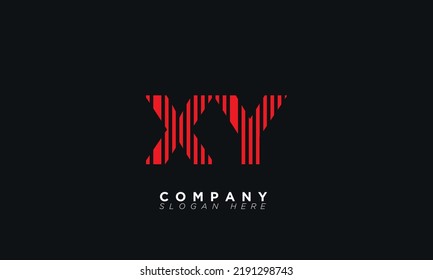 XY Alphabet letters Initials Monogram logo X and Y