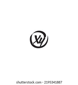 XY brush concept in high quality professional design that will print well across any print media