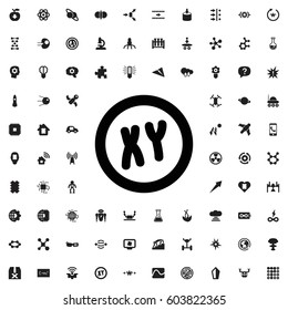 Xy icon illustration isolated vector sign symbol. innovations icons vector set.