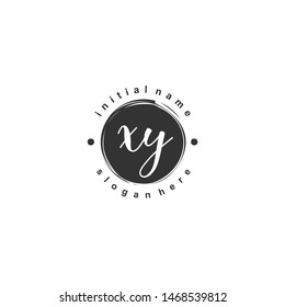 XY Initial beauty monogram logo vector