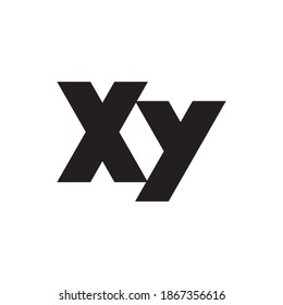 xy initial letter vector logo
