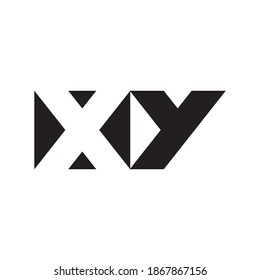 xy initial letter vector logo
