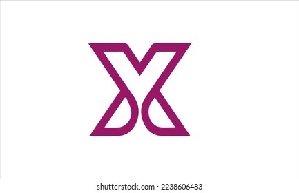 XY letter logo design on luxury background. YX monogram initials letter logo concept. XY icon design.