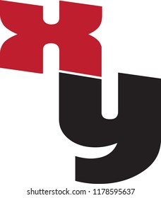 xy letter vector logo