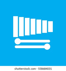 xylophone icon illustration isolated vector sign symbol