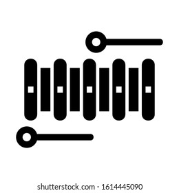 xylophone icon isolated sign symbol vector illustration - high quality black style vector icons
