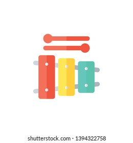 xylophone icon sign signifier vector